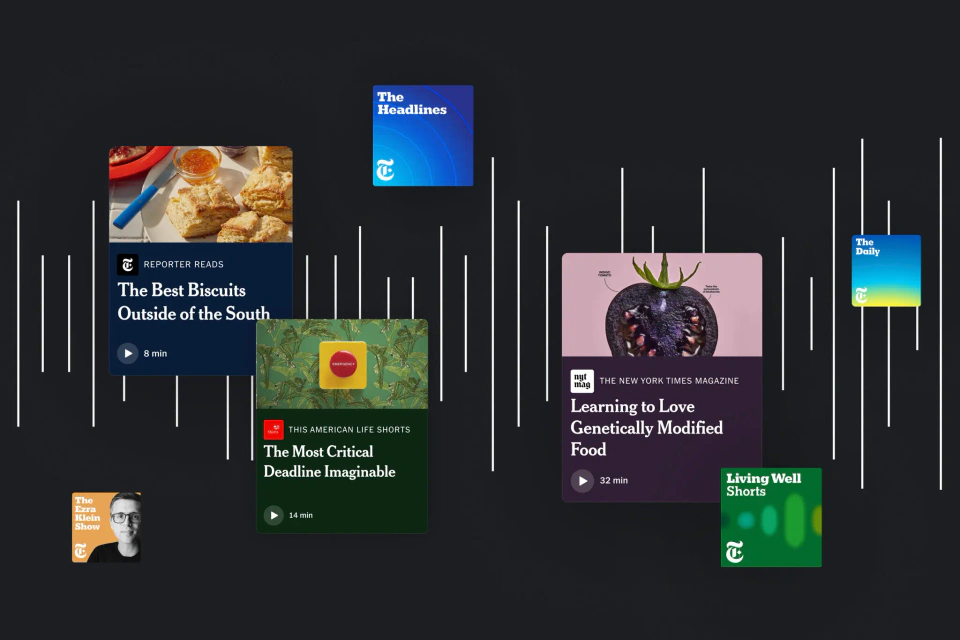 NYT Audio hero image