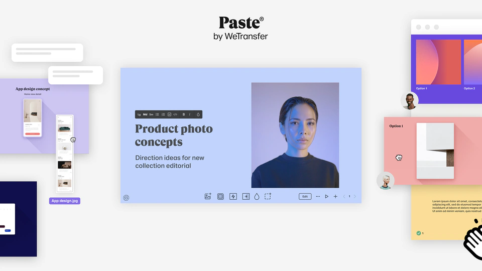 Paste hero image